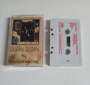 DURAN DURAN SEVEN AND THE RAGGED TIGER CASSETTE TAPE EMI UK 1983 - Picture 1 of 1