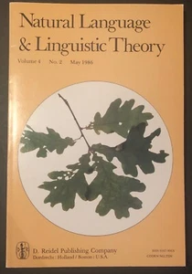 Lenguaje Natural y Teoría Lingüística; D. Reidel Publishing 1986 Vol 4 # 2, 3, 4 - Imagen 1 de 6
