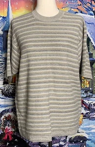 Top Massoti Italia Manga Corta Tejido Neutro Manga Corta Cuello Redondo Grande Para Hombre’s - Imagen 1 de 11