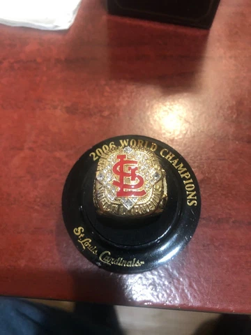 ST LOUIS CARDINALS 2006WORLD SERIES CHAMPIONSHIP REPLICA RING - CARPENTER Cover