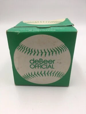 Cerveza Vintage Nº Softbol dB12 Nuevo en Caja. J. deBeer & Son Albany NY Foto 1 de 4