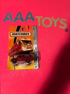 Camión de reparto Matchbox Ford F-100 panel #47 rojo - Imagen 1 de 2