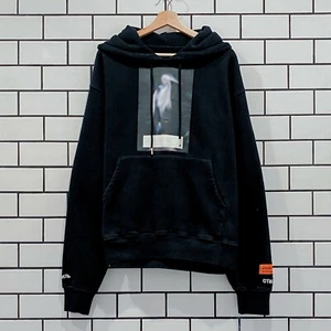 SUDADERA CON CAPUCHA HERON PRESTON CENSURADA NEGRA TALLAS ÚLTIMAS S M L - Imagen 1 de 3