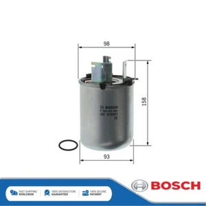 Fits Nissan X-Trail Renault Kadjar 1.5 dCi 1.6 2.0 Fuel Filter Bosch - Picture 1 of 12