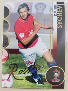 Dmitri Sychev, Panini UEFA EURO 2008 "golden card", Rossija #171