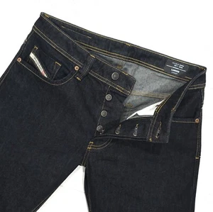 ⭐ Diesel Larkee-X RR9HF regular Fit Straight Leg Dark Indigo Denim jeans W32 L32 - Picture 1 of 12