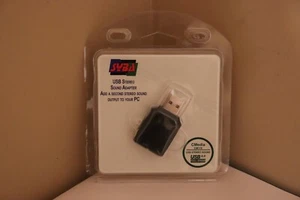Syba SD-CM-UAUD USB Stereo Audio Adapter C-Media Chipset RoHS Surround USB 2.0 - Picture 1 of 7