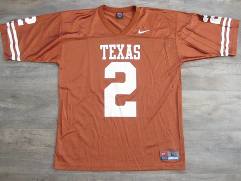 Texas Longhorns Nike NCAA College Football Jersey #2 L Team Orange Horns ! Cover