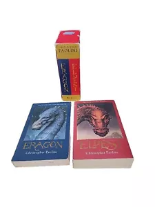 Eragon & Eldest 2007 1. Knopf Trade Taschenbuch Ed Box Set Christopher Paolini - Bild 1 von 13