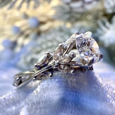 Brilliant Earth Platinum Lab Created .78ct Diamond Engagement Ring - $4530 MSRP - Image 1 of 4