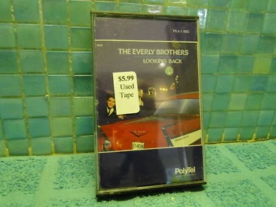 Looking Back With The Everly Brothers Cassette TESTED IMPORT EXTRATAPESSHIPFREE  - Image 1 of 3