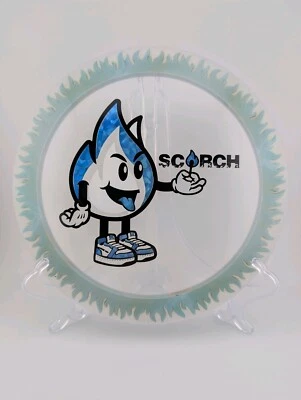 Discraft (Tri-Foil Stamp) (Triple Stamped) Sparkle Z Fuzed Flame Scorch 174g - Image 1 of 3