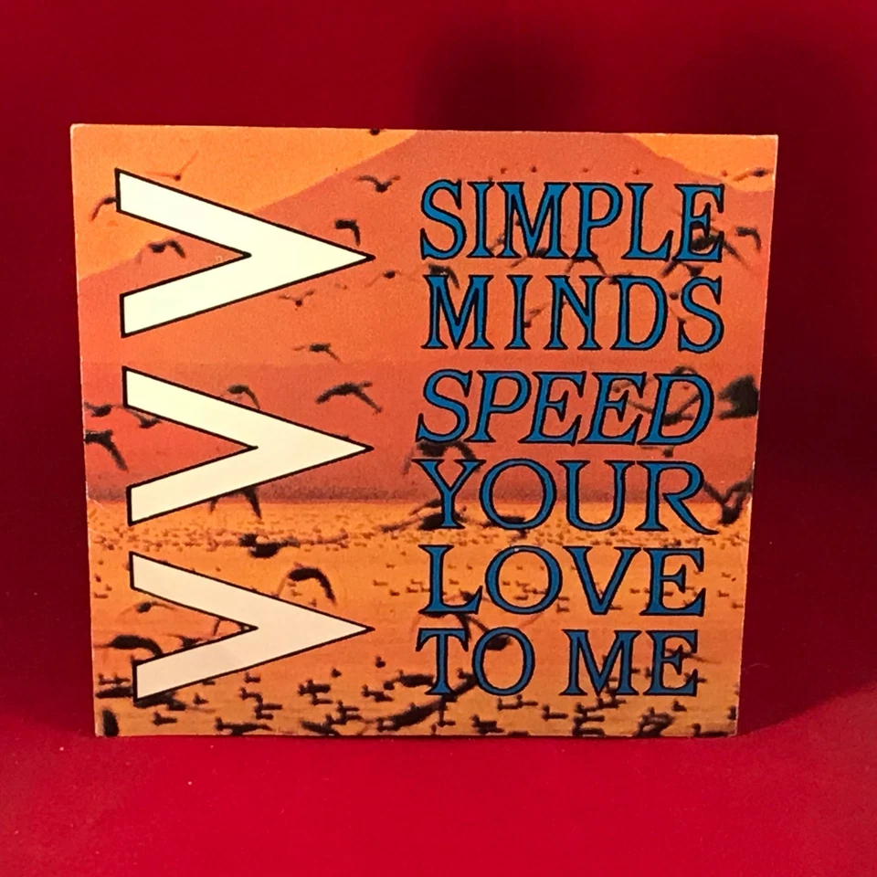 SIMPLE MINDS Speed Your Love to Me 1983 UK 7" Vinyl Single original Jim Kerr A - Image 1 of 1