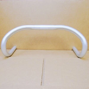 New-Old-Stock Cinelli Criterium Bars (40cm/26.0mm)...Matte Silver Finish - Picture 1 of 18