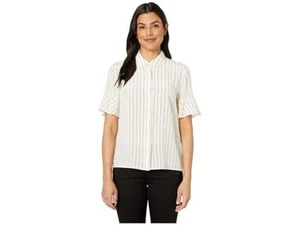 Pendleton 293601 Women's Ruffle Sleeve Button Up Shirt, size 8 - Picture 1 of 6