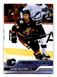 2023-24 Upper Deck Series 1 - Jakob Pelletier Young Guns Rookie #208