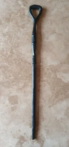 Antique Wooden Ebony Walking Stick Cane - Picture 1 of 2