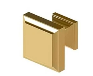 Gabinete Cuadrado Perillas El Decorativo 1-3/16" Cuadrado en 9 Variaciones de Deltana - Imagen 1 de 11