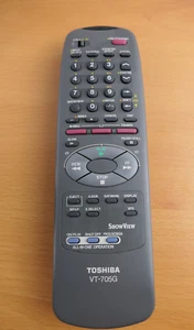Ersatz-Fernbedienung - TOSHIBA VT-705G / Videorecorder / Remote - Bild 1 von 3