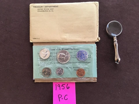 1956 US PROOF SET COMPLETE Cover