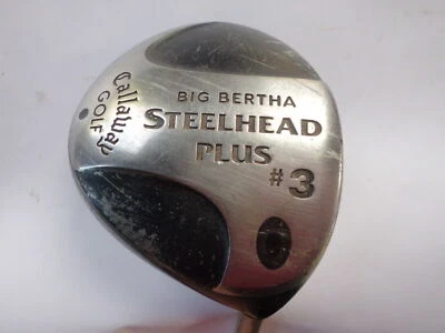 PRE~LOVED CALLAWAY BIG BERTHA STEELHEAD PLUS ~ #3 FAIRWAY WOOD ~ GEMS SHAFT - Image 1 of 4