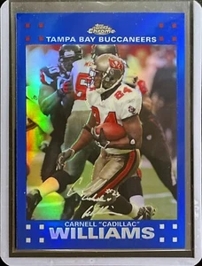 Carnell Cadillac Williams - Blue Refractor - 2007 Topps Chrome Football #TC74 - Bild 1 von 1