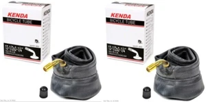 2 Kenda 12-1/2" x 2-1/4" Bent Valve Schrader Inner Tubes Pack Kids Bike Stroller - Picture 1 of 3