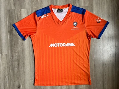 Queensland Lions Football Shirt Australia Soccer BLK Jersey 2016 talla M - Imagen 1 de 4