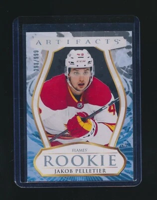 JAKOB PELLETIER 2023-24 UPPER DECK ARTIFACTS RC 393/999 #197 - Image 1 of 2