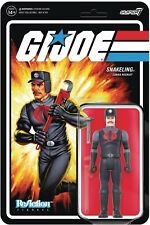 Gi Joe Cobra Snakeling w/Wrench Pink ReAction Figure Super 7