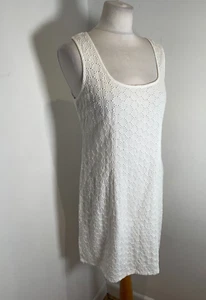 Samson beach cover up tunic dress Size L VGC broderie Anglaise embroidered - Picture 1 of 8