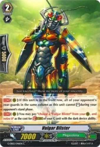 Cardfight 4x Vulgar Blister - G-EB02/046EN - C - Image 1 of 1