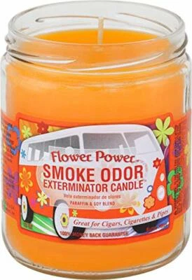 Smoke Odor Exterminator 13 oz Jar Candles Flower Power (3-Pack) - Image 1 of 2