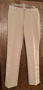 TALBOTS Heritage Beige Urban Khaki Pants Size 4P NWOT - Picture 1 of 14