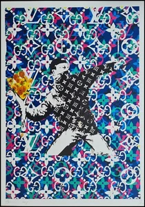 DEATH NYC * Love is in the..* 45 x 32 cm * signed * limited*Certificate # xx/120 - Bild 1 von 11