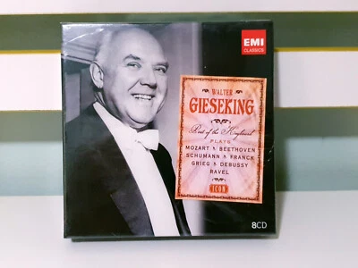 Walter Gieseking: Poet of the Keyboard! ICON Brand New Sealed 8 CD Box Set! - Image 1 of 2