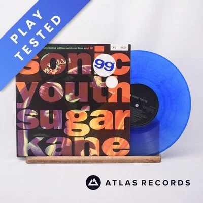 Sonic Youth Sugar Kane Blue Die-Cut Sleeve 10" Vinyl Record - EX/VG+ - Изображение 1 из 4