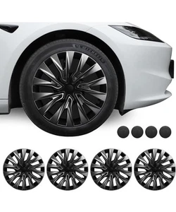 Cubiertas de rueda Tesla Modelo 3 Highland Nova Tapacubos 18 pulgadas 2024-2025 - Imagen 1 de 9
