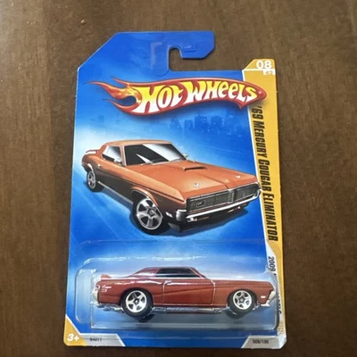 Hot Wheels 2009 nuevos modelos '69 Mercury Cougar Eliminator 8/42 naranja Foto 1 de 3