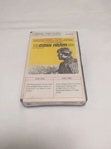 RARE Easy Rider CASSETTE TAPE soundtrack Paper Label Snap Case Amprex M52026 - Picture 1 of 24