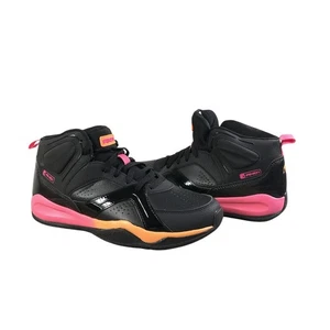 AND1 High-Top Basketball Sneaker Women Sz 11 Black/Pink Athletic Stylish NWOB  - Foto 1 di 10
