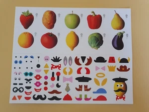 2003 - Folleto autoadhesivo de frutas y verduras como nuevo (10 sellos de primera clase) #2755 - Imagen 1 de 1
