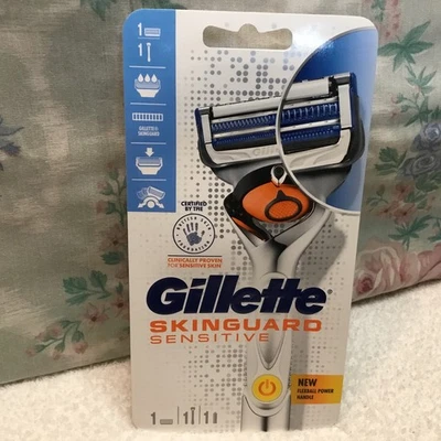 Gillette Razor SkinGuard Flexball Sensitive Power Handle -NEW - Discontinued - Image 1 of 4