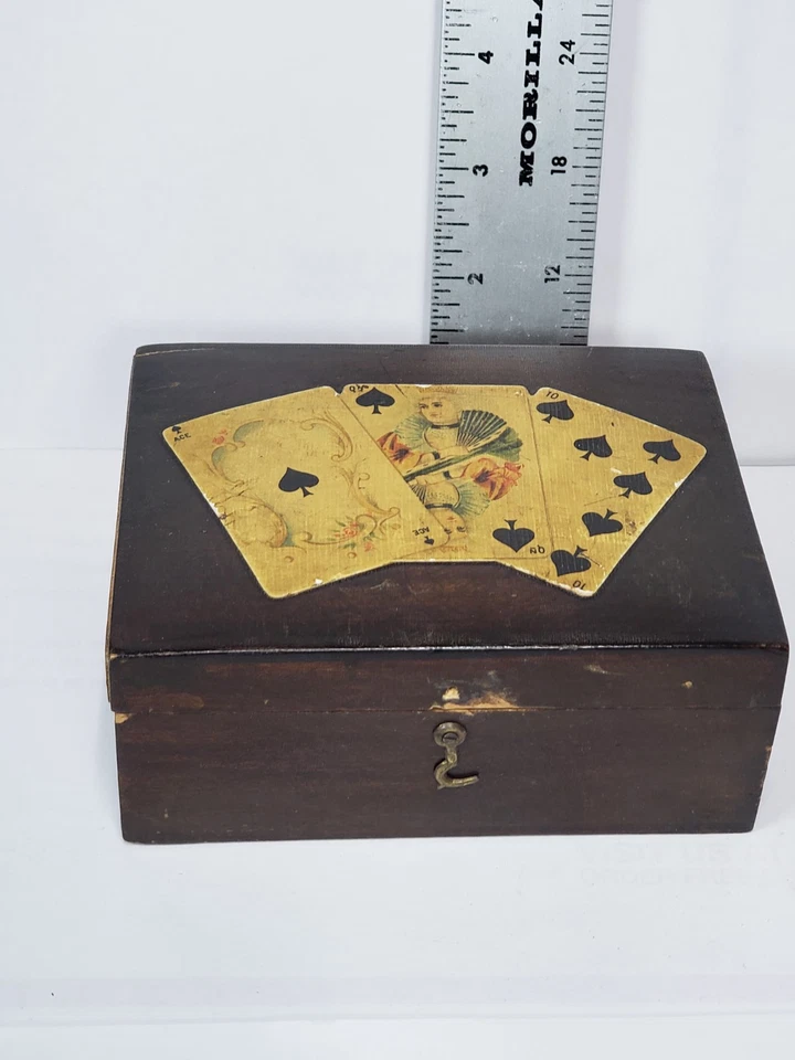 Brook.s Soft Finish Thread Antique  Box - Image 1 of 4