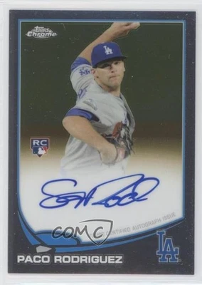 2013 Topps Chrome Rookie Auto Paco Rodriguez #182 Auto RC - Image 1 of 2