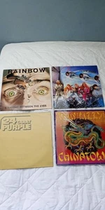 Job Lot Of Rock Vinyl, RAINBOW etc - Picture 1 of 4