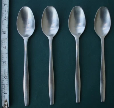 VARIATION V 4 cucharaditas 6 1/2" Dansk Designs Finland IHQ acero inoxidable MCM cubiertos Foto 1 de 4