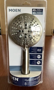 NEU VERSIEGELT MOEN 200H0SRN HydroEnergetix gebürstetes Nickel Handbrause B17 - Bild 1 von 2