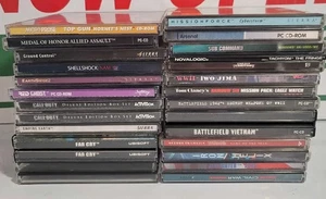 PC Games Lot of 25 War & Fighting - Untested - Picture 1 of 3