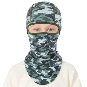 Kids Balaclava Windproof Ski Mask Winter Face Warmer for Cold Weather Boys Girls - Picture 1 of 6